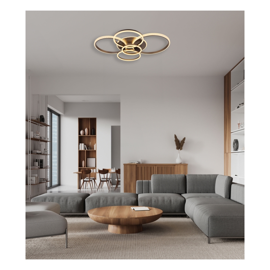 Globo - LED loftlampe LED/70W/230V 3000K 88x110 cm antracit