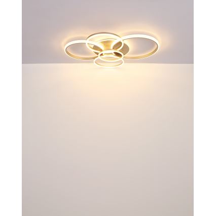 Globo - LED loftlampe LED/70W/230V 3000K 88x110 cm beige