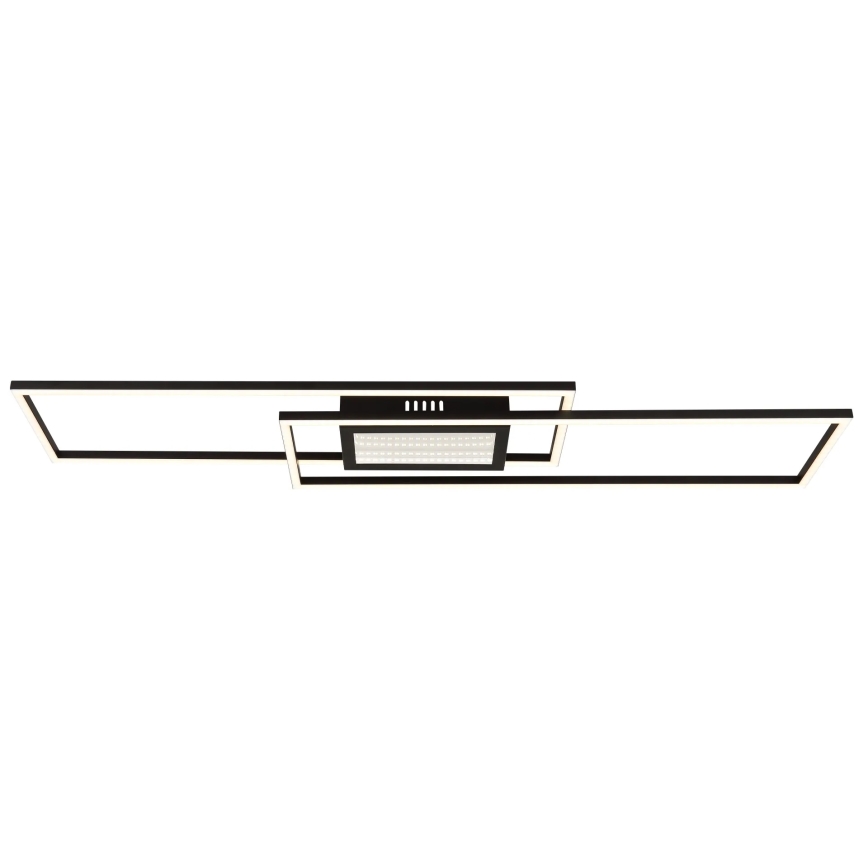 Globo - Dæmpbar LED-loftlampe LED/42W/230V 2700-6500K 19,6x96 cm sort + fjernbetjening