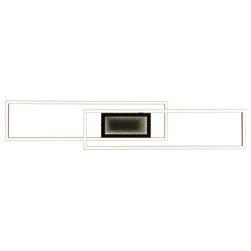Globo - Dæmpbar LED-loftlampe LED/42W/230V 2700-6500K 19,6x96 cm sort + fjernbetjening