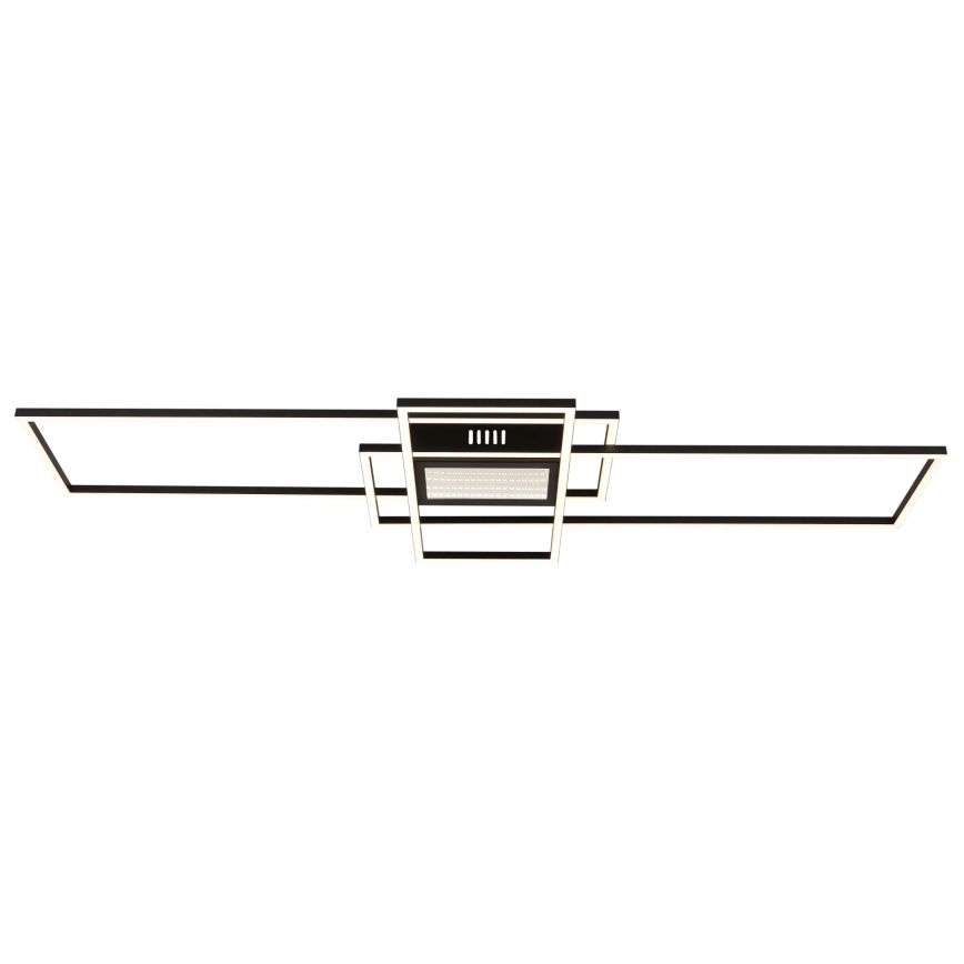 Globo - Dæmpbar LED-loftlampe LED/60W/230V 2700-6500K 42x110,8 cm sort + fjernbetjening
