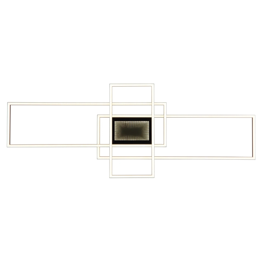 Globo - Dæmpbar LED-loftlampe LED/60W/230V 2700-6500K 42x110,8 cm sort + fjernbetjening