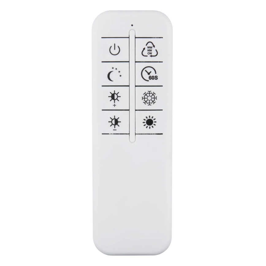 Globo - Dæmpbar LED-loftlampe LED/60W/230V 2700-6500K 42x110,8 cm sort + fjernbetjening