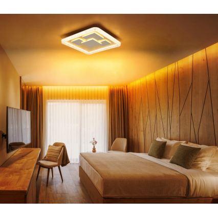 Globo - LED loftlampe LED/40W/230V 3000K 48,8x48,8 cm guld