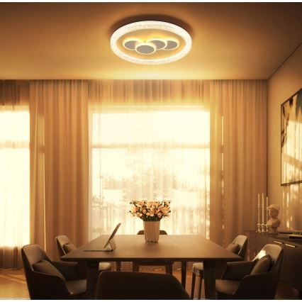 Globo - LED loftlampe LED/40W/230V 3000K Ø 49,5 cm guld