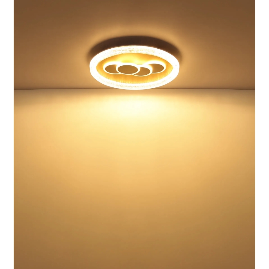 Globo - LED loftlampe LED/40W/230V 3000K Ø 49,5 cm guld