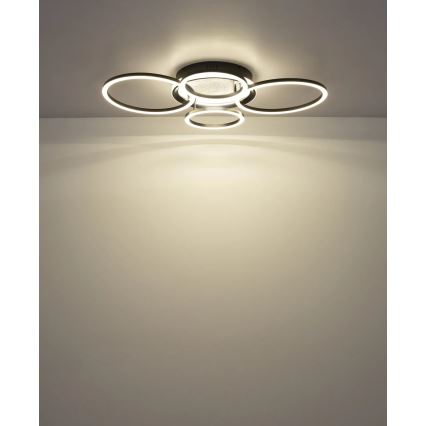 Globo - LED-loftlampe LED/40W/230V 4000K 72x52 cm sort
