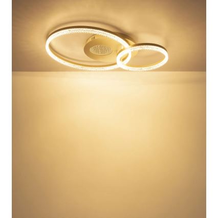 Globo - LED loftlampe LED/30W/230V 3000K 70x50 cm beige