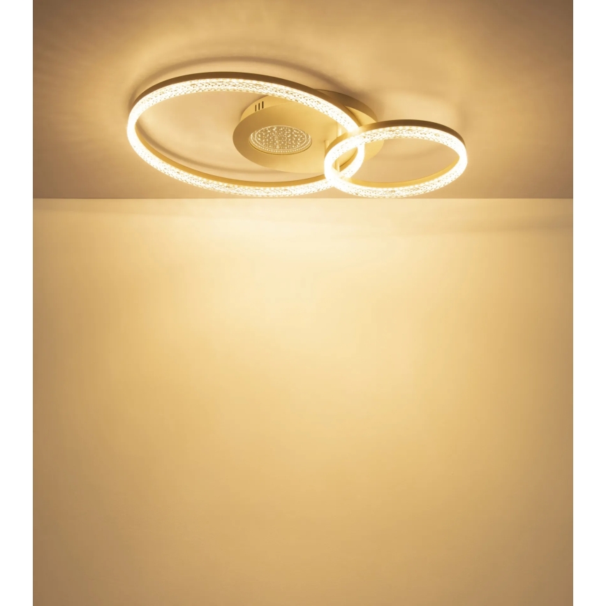 Globo - LED loftlampe LED/30W/230V 3000K 70x50 cm beige