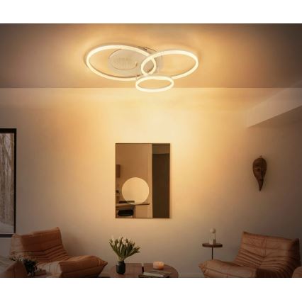 Globo - LED loftlampe LED/40W/230V 3000K 78x60 cm beige