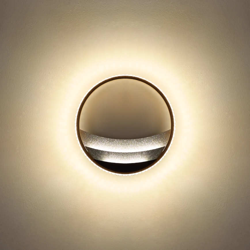 Globo - LED-loftlampe, 12 W, 230 V, 3000/4000/6000 K, Ø 29,5 cm, guld