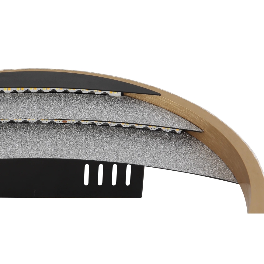 Globo - LED-loftlampe, 12 W, 230 V, 3000/4000/6000 K, Ø 29,5 cm, guld