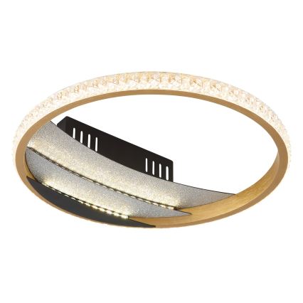 Globo - LED-loftlampe, 12 W, 230 V, 3000/4000/6000 K, Ø 29,5 cm, guld