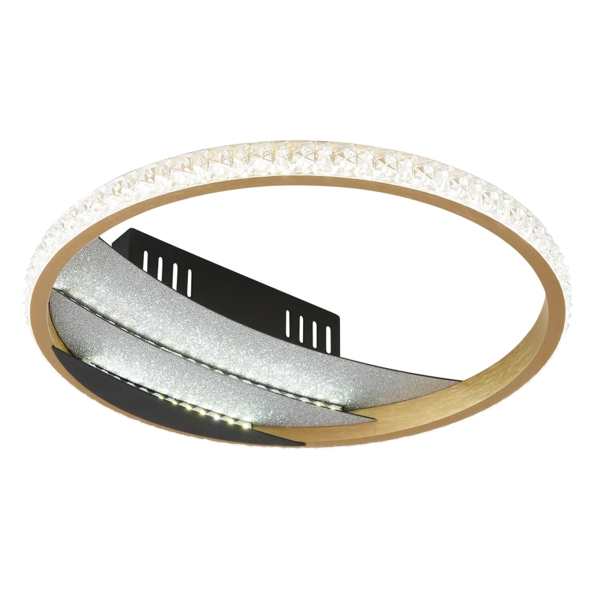 Globo - LED-loftlampe, 12 W, 230 V, 3000/4000/6000 K, Ø 29,5 cm, guld