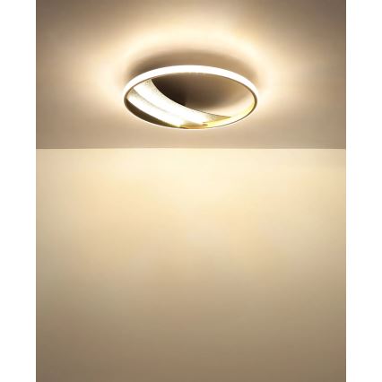 Globo - LED-loftlampe LED/24W/230V 3000/4000/6000K, diam. 41 cm, guld
