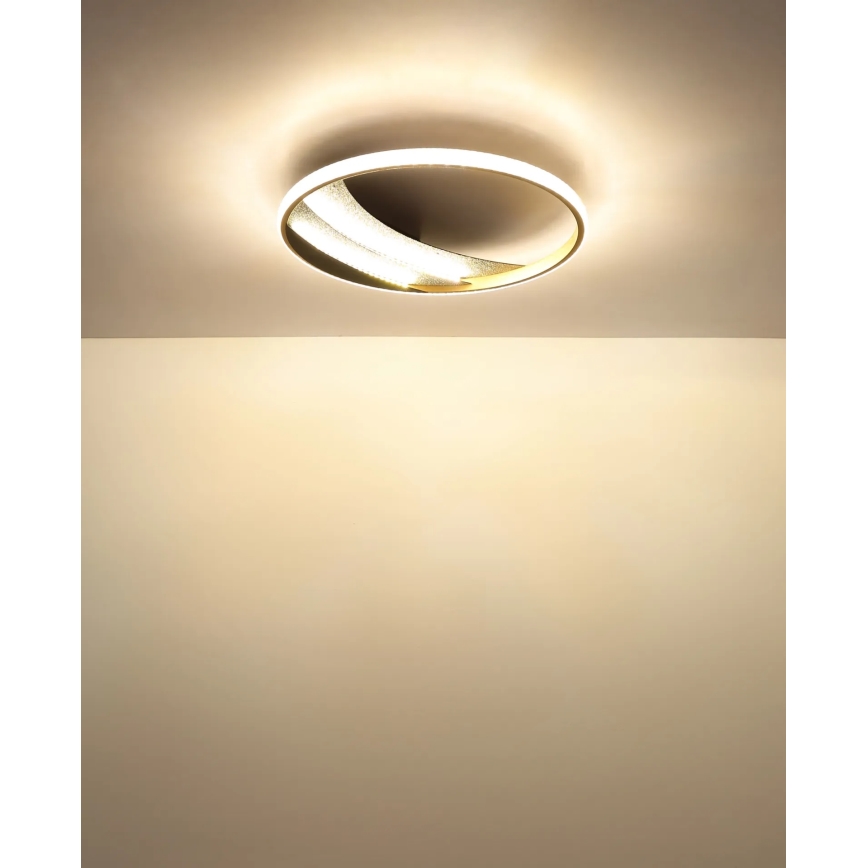 Globo - LED-loftlampe LED/24W/230V 3000/4000/6000K, diam. 41 cm, guld