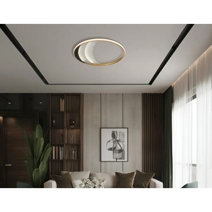 Globo - LED-loftlampe LED/40W/230V 3000/4000/6000K Ø 52 cm guld