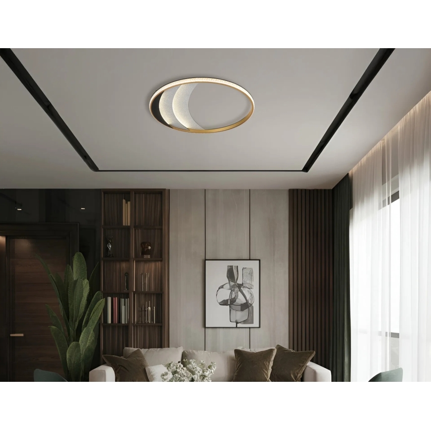 Globo - LED-loftlampe LED/40W/230V 3000/4000/6000K Ø 52 cm guld