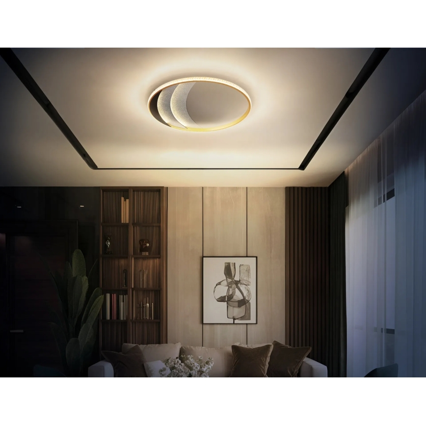 Globo - LED-loftlampe LED/40W/230V 3000/4000/6000K Ø 52 cm guld
