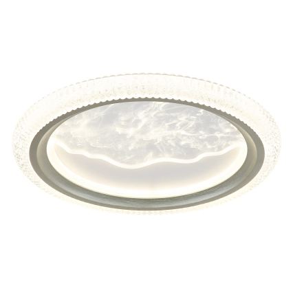 Globo - LED-loftlampe LED/28W/230V 3000/4200/6000 K Ø 39,5 cm sølv