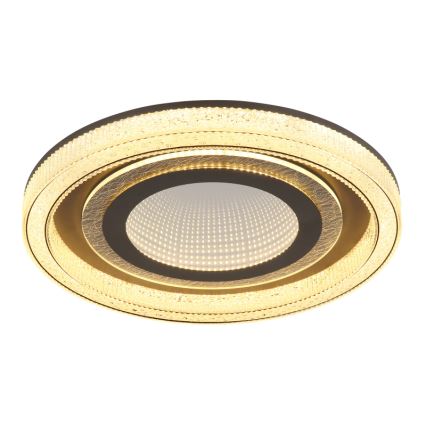Globo - LED loftlampe dæmpbar LED/48W/230V 2700-6000K diameter 48 cm antracit + fjernbetjening