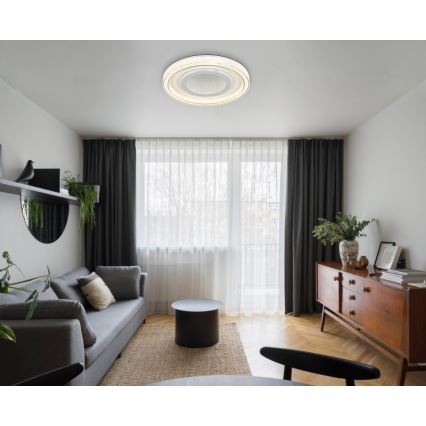 Globo - LED loftlampe dæmpbar LED/48W/230V 2700-6000K diameter 48 cm hvid + fjernbetjening
