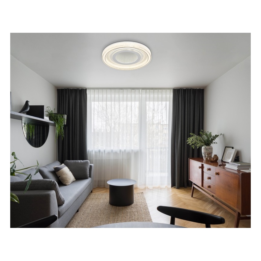 Globo - LED loftlampe dæmpbar LED/48W/230V 2700-6000K diameter 48 cm hvid + fjernbetjening