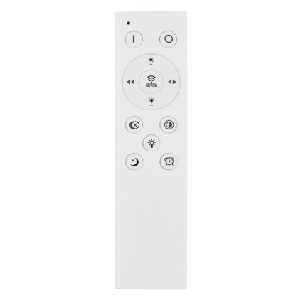 Globo - LED loftlampe dæmpbar LED/58W/230V 2700-6000K diameter 50 cm hvid + fjernbetjening