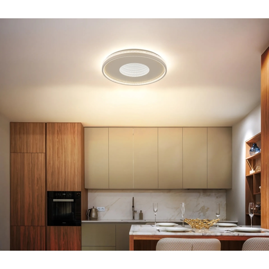 Globo - LED Dæmpbar loftlampe LED/40W/230V 2700-6500K Ø 50,5 cm + fjernbetjening