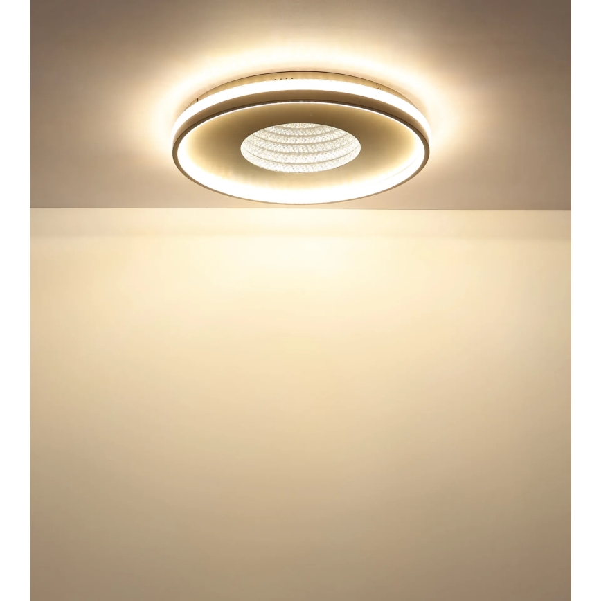 Globo - LED Dæmpbar loftlampe LED/40W/230V 2700-6500K Ø 50,5 cm + fjernbetjening