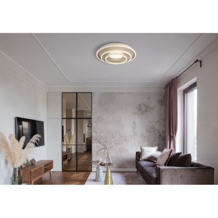 Globo - LED loftlampe LED/40W/230V 3000/4000/6000K Ø 51 cm beige