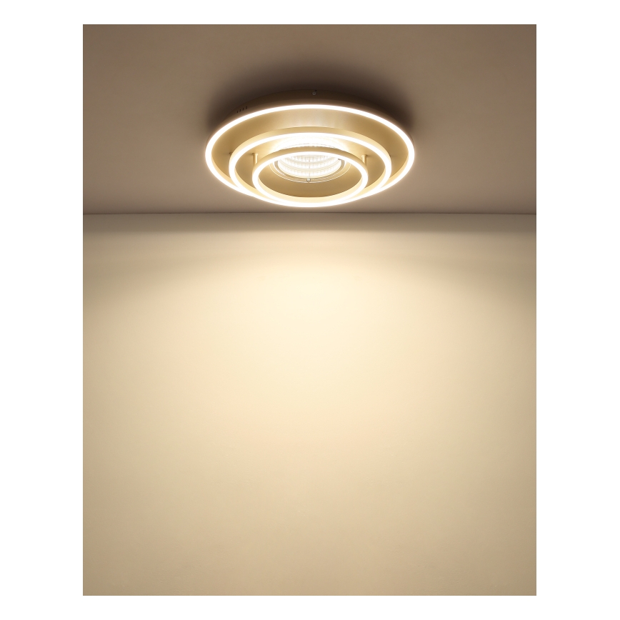 Globo - LED loftlampe LED/40W/230V 3000/4000/6000K Ø 51 cm beige