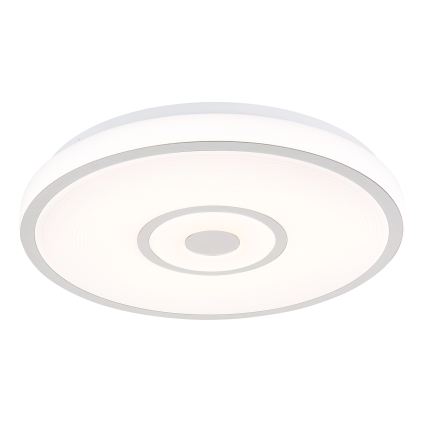Globo - LED-loftlampe 24W/230V 3000/4000/6000K Ø 38 cm mat krom