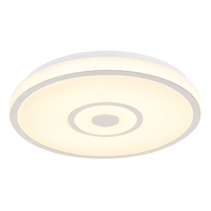 Globo - LED-loftlampe 24W/230V 3000/4000/6000K Ø 38 cm mat krom