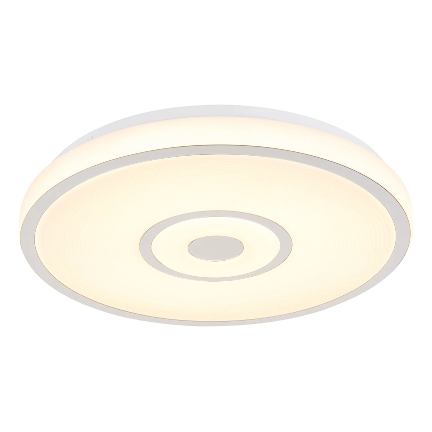 Globo - LED-loftlampe 24W/230V 3000/4000/6000K Ø 38 cm mat krom