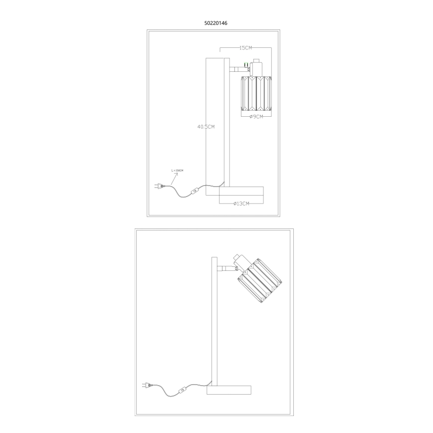 Globo - Bordlampe 1xE14/40W/230V