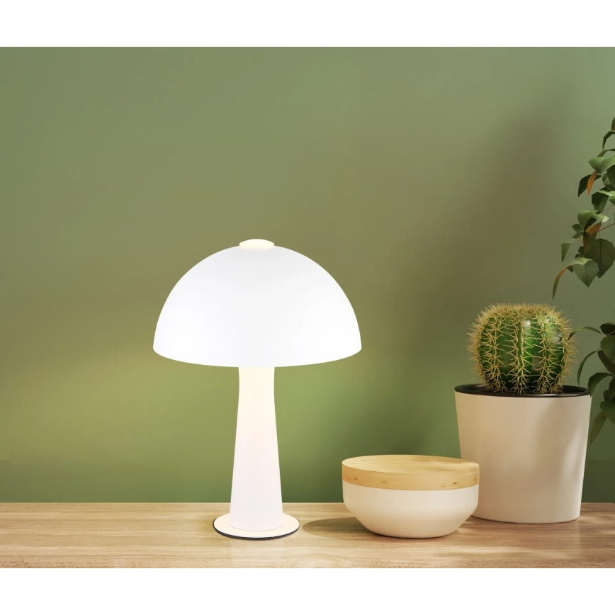 Globo - Bordlampe 1xE14/25W/230V hvid