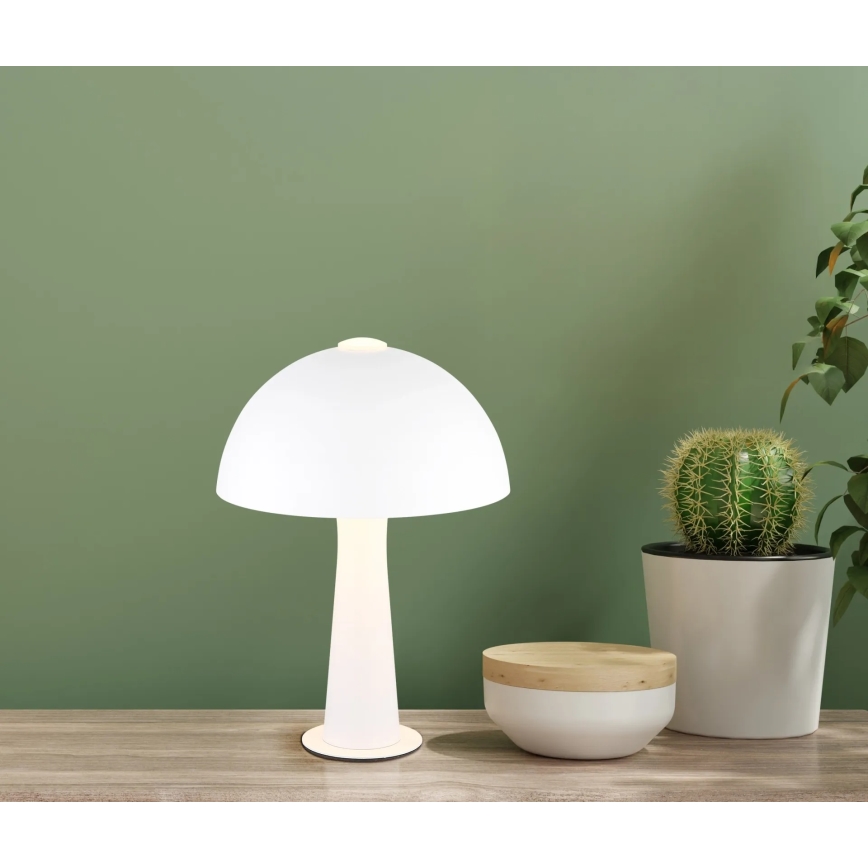 Globo - Bordlampe 1xE14/25W/230V hvid