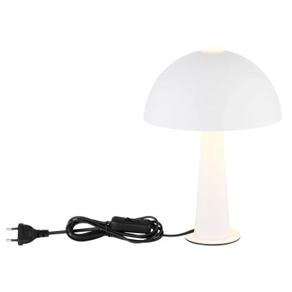 Globo - Bordlampe 1xE14/25W/230V hvid