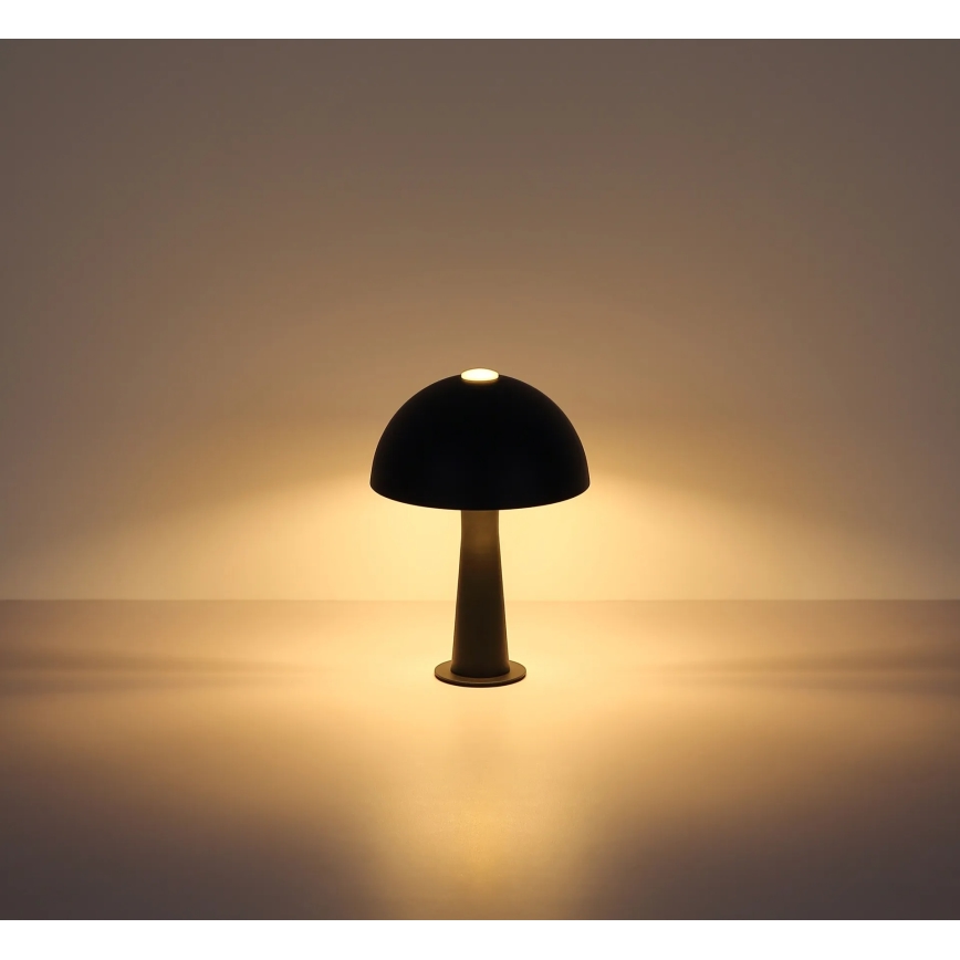 Globo - Bordlampe 1xE14/25W/230V sort