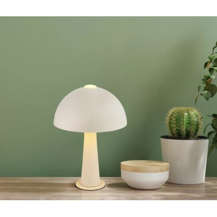 Globo - Bordlampe 1xE14/25W/230V beige