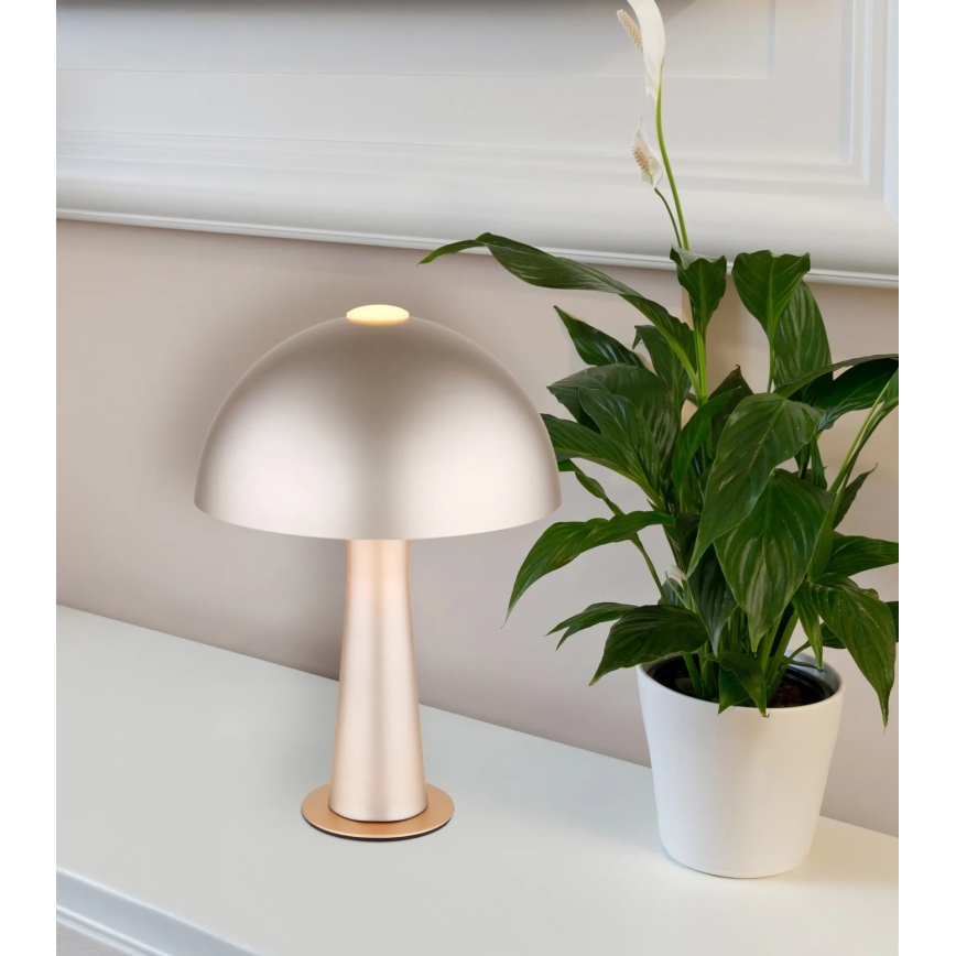 Globo - Bordlampe 1xE14/25W/230V cremefarvet