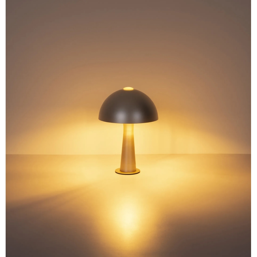 Globo - Bordlampe 1xE14/25W/230V cremefarvet