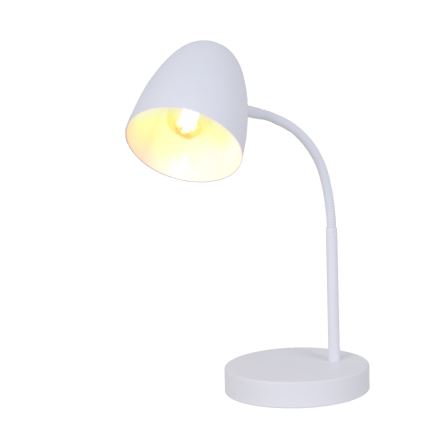 Globo - Bordlampe 1xE14/25W/230V hvid