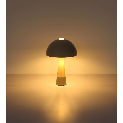 Globo - Bordlampe 1xE27ILLU/40W/230V grå