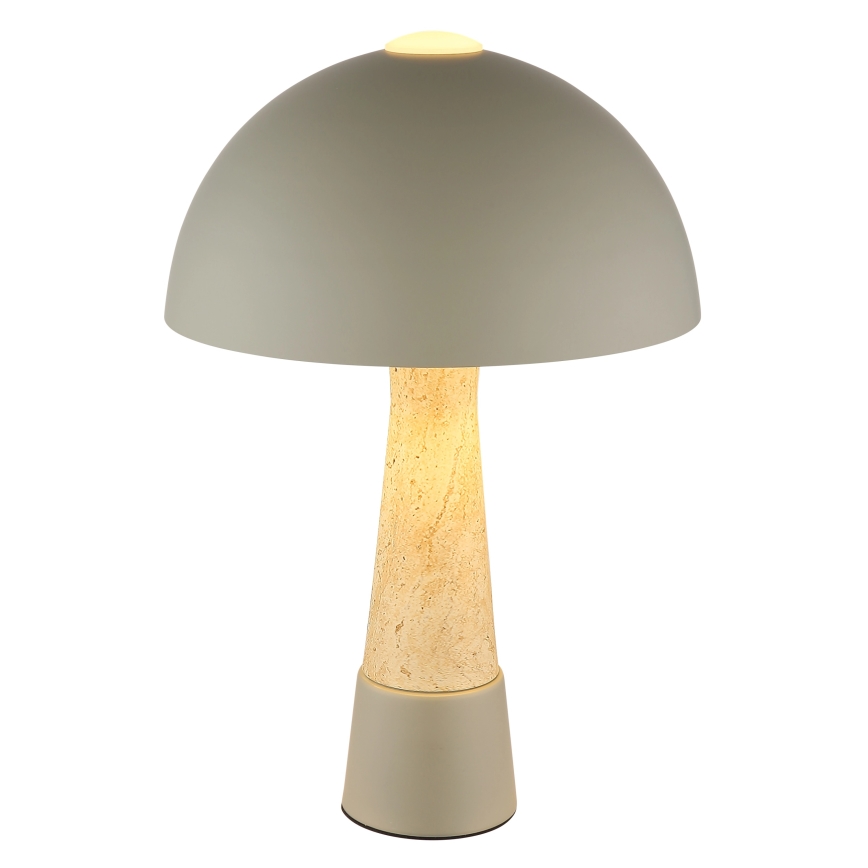 Globo - Bordlampe 1xE27ILLU/40W/230V grå