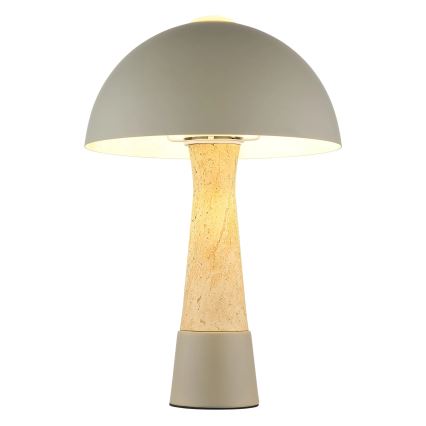 Globo - Bordlampe 1xE27ILLU/40W/230V grå