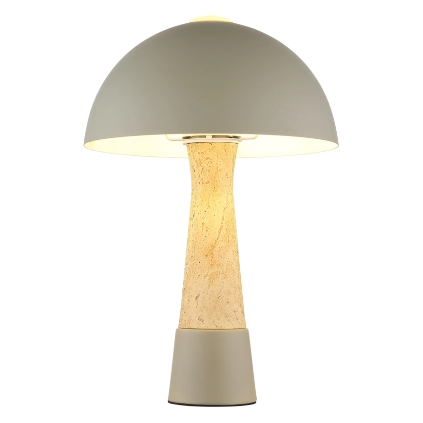 Globo - Bordlampe 1xE27ILLU/40W/230V grå