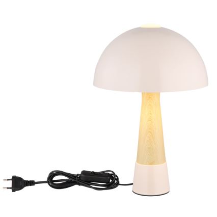 Globo - Bordlampe 1xE27ILLU/40W/230V beige