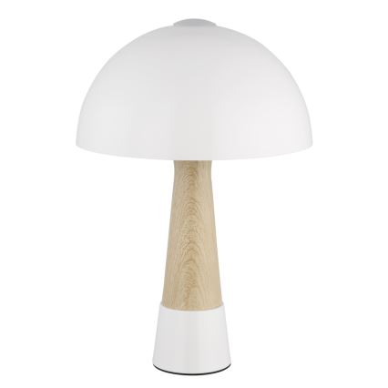 Globo - Bordlampe 1xE27ILLU/40W/230V hvid